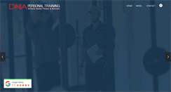 Desktop Screenshot of dnapersonaltraining.com